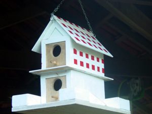 casinha de madeira para passarinhos